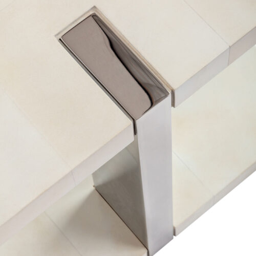 Streamline-Occational-Table_Natural-Parchment-with-Polished-Stainless-Steel-Leg-(4)